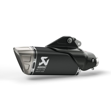 Černý nasazovací výfuk Akrapovič pro model MT-10