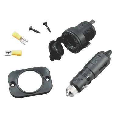 12V zástrčka a zásuvka
